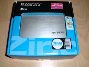 Zinc CnMemory 1TB Verpackung