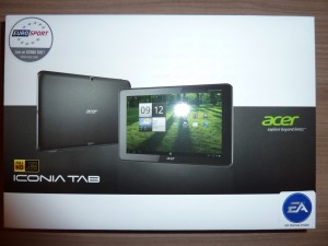 Acer Iconia A700 Verpackung