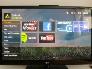 WD TV Live Dienste